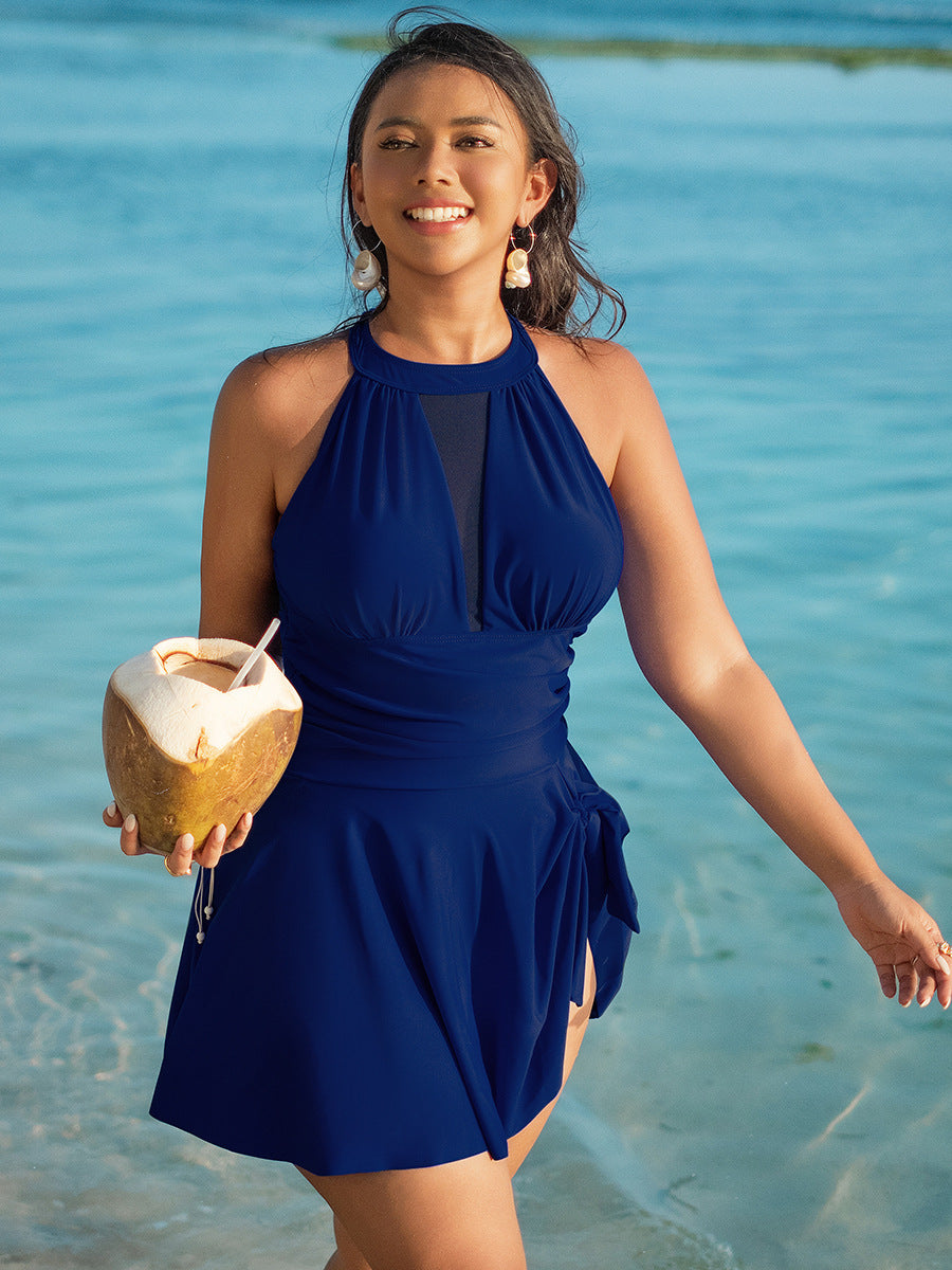Cruise Ready Sculpting Swim Dress One Piece