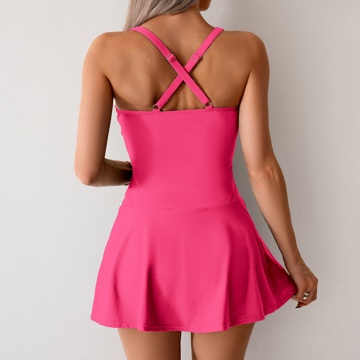 Resort Swim Dress W/ Built in Shorts