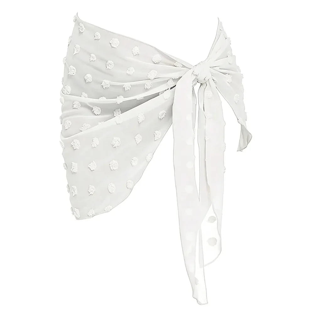 Cruise Ready Sheer Sarong Swim Cover-Up