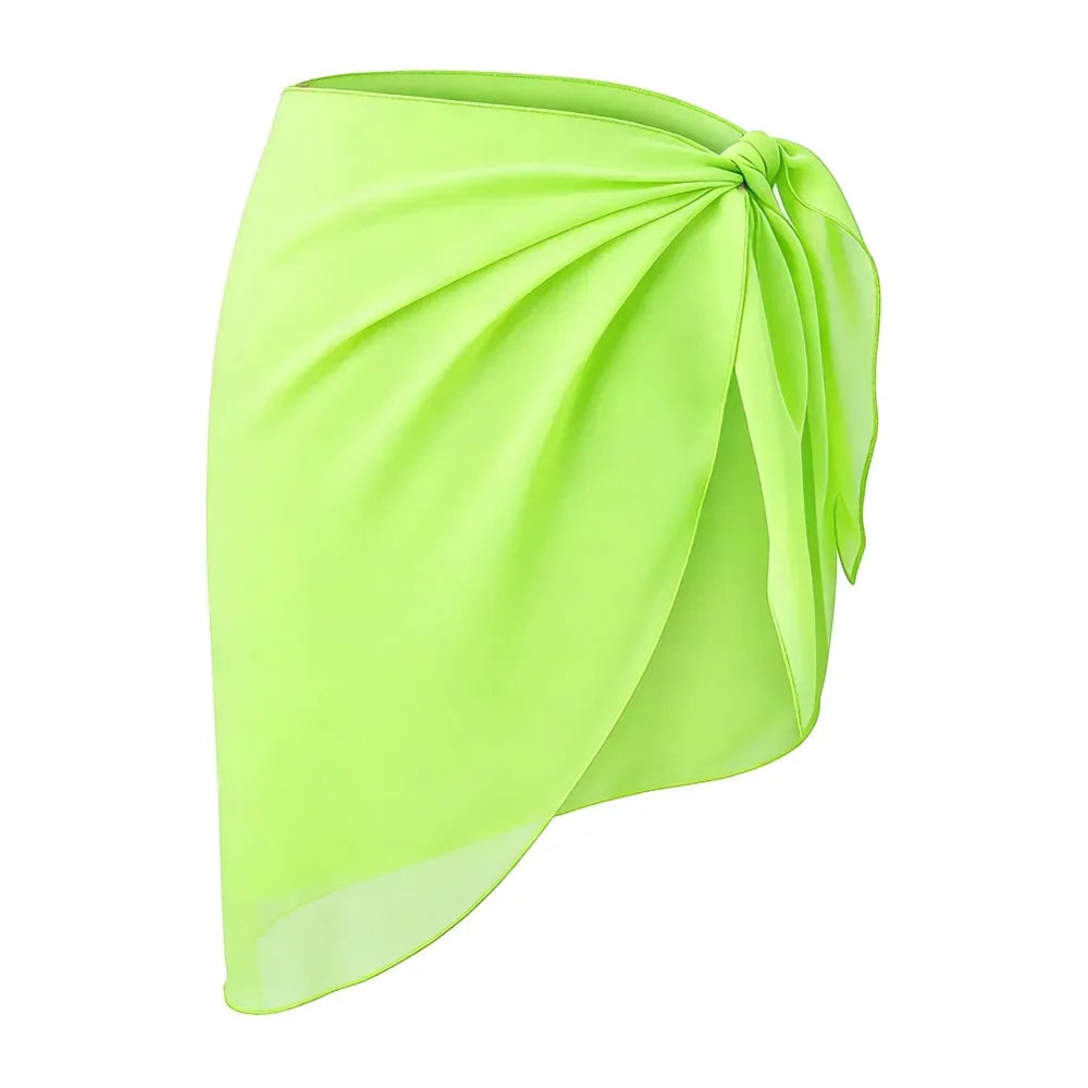 Cruise Ready Sheer Sarong Swim Cover-Up