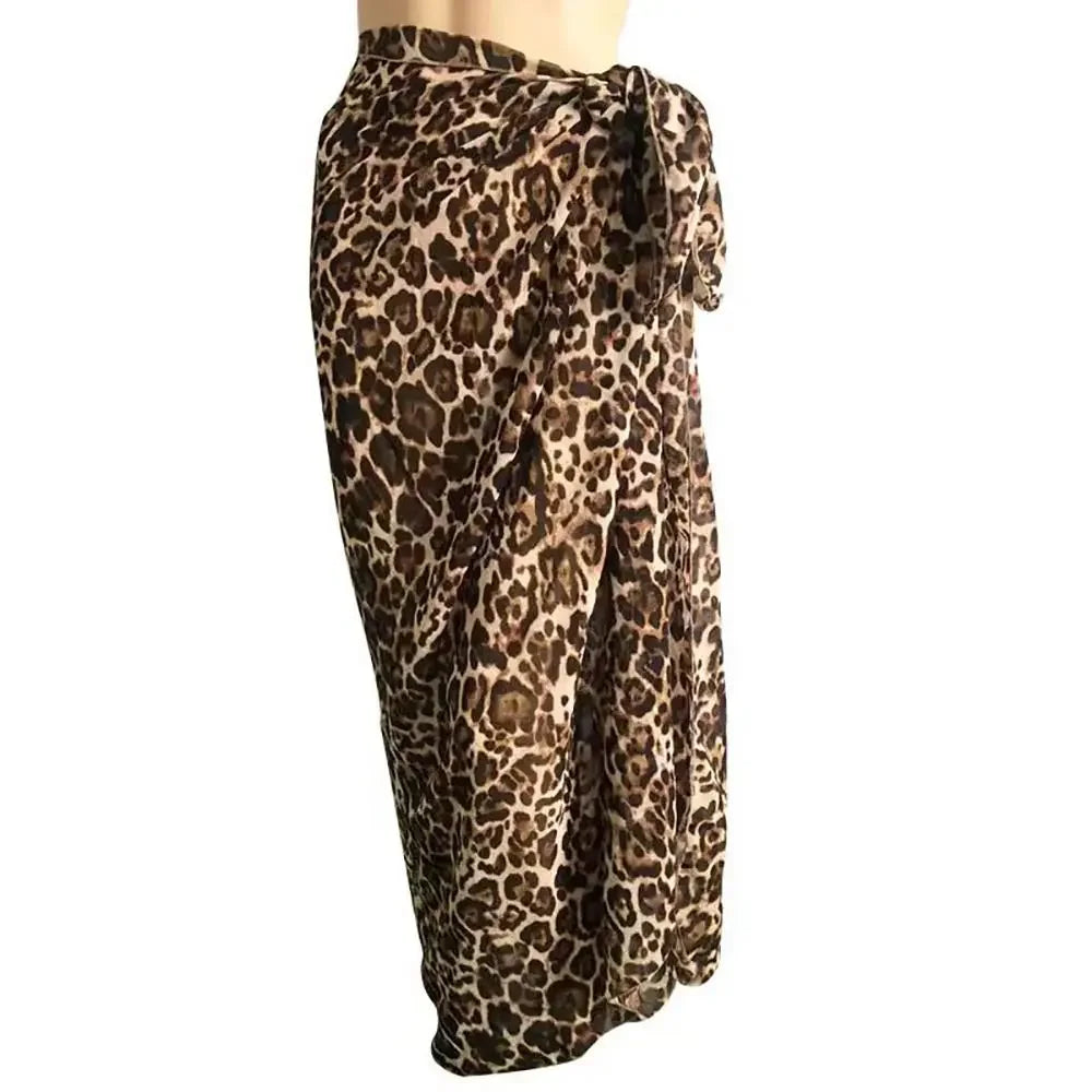 Cruise Ready Sheer Sarong Swim Cover-Up