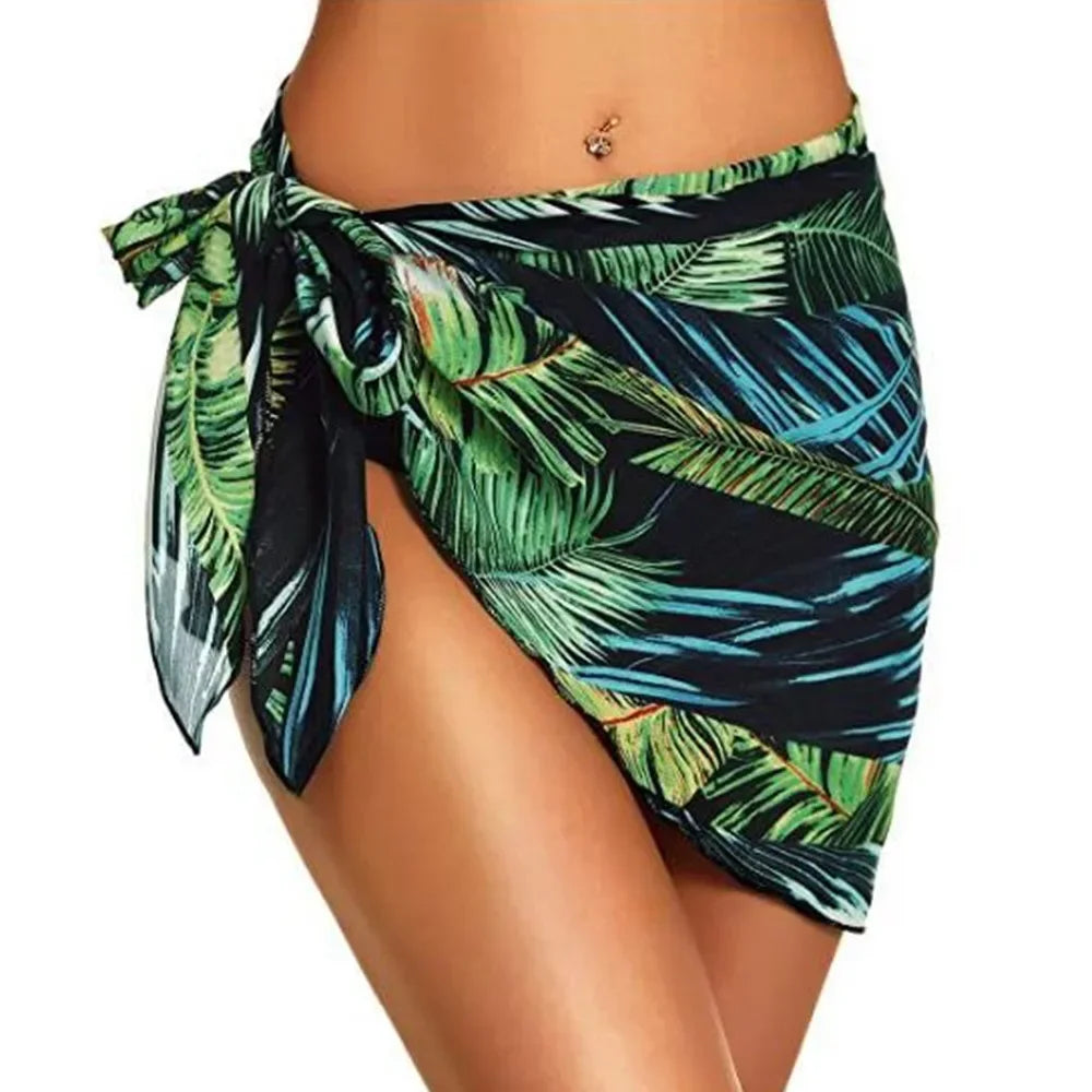 Cruise Ready Sheer Sarong Swim Cover-Up